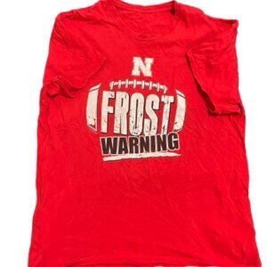 University of Nebraska Frost Warning Tee